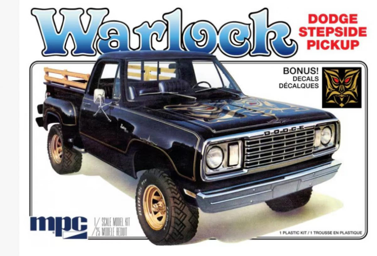 MPC 1/25 1977 Dodge Warlock Stepside Pickup M983